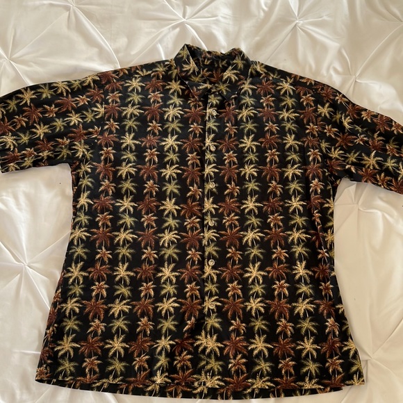 Cooke Street Honolulu Hawaiian Shirt, Palm Trees. Size M - Picture 2 of 7